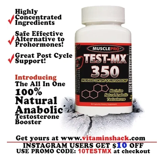 Test-MX 350 - Raise Your Own Free Testosterone Booster